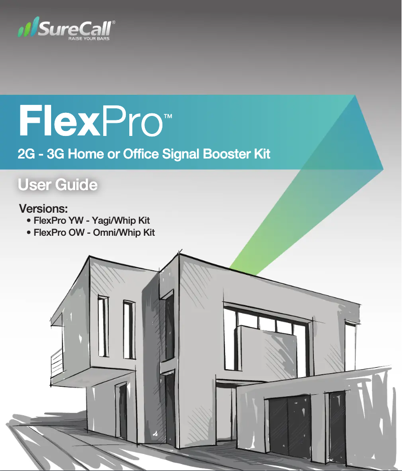 Image de la première page du manuel de l'appareil FlexPro