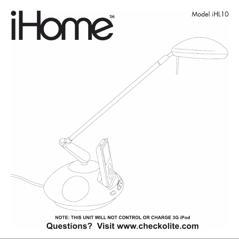 Página 1 del manual Manual de usuario Checkolite iHL10