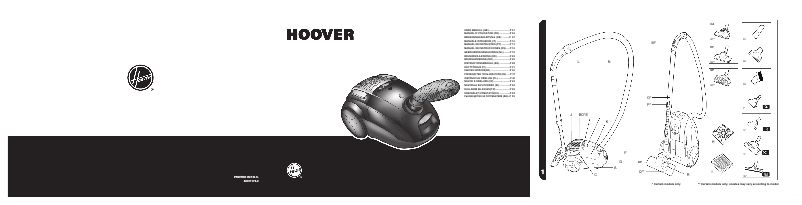 Page n°1 - Manuel utilisateur Hoover Telios Plus TE71PET 011