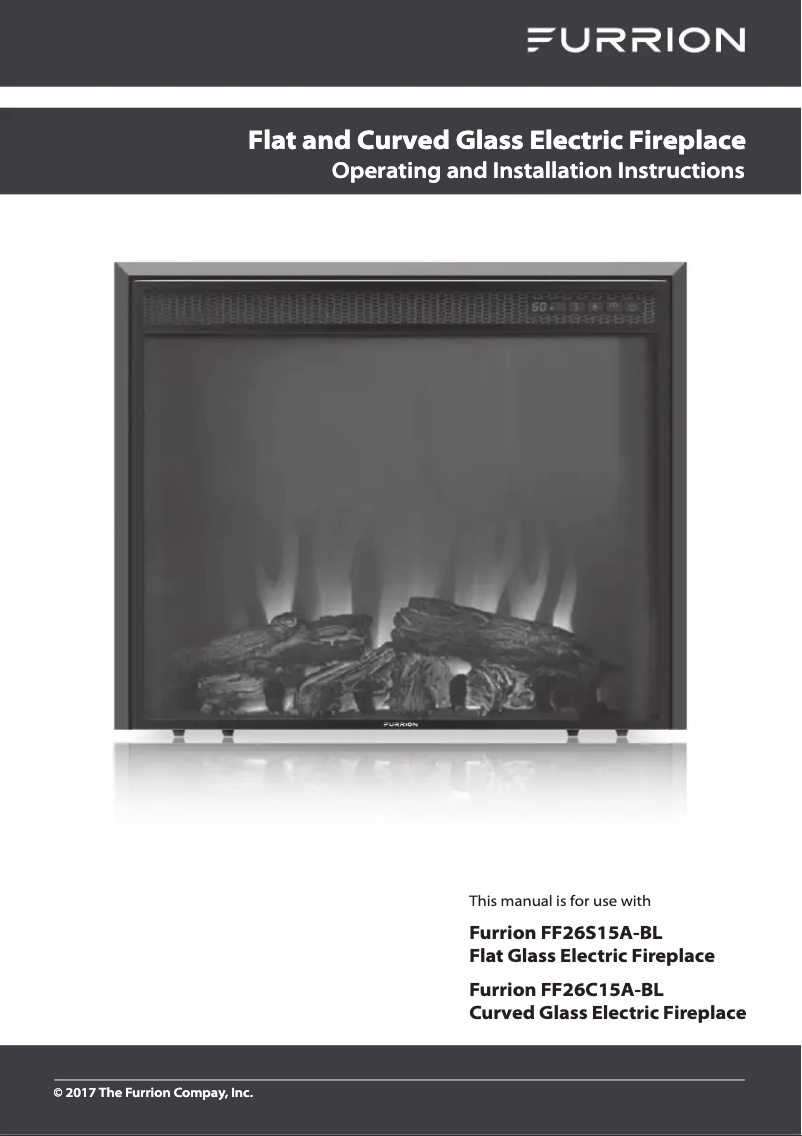 Page 1 de la notice Manuel utilisateur Furrion FF26C15A-BL