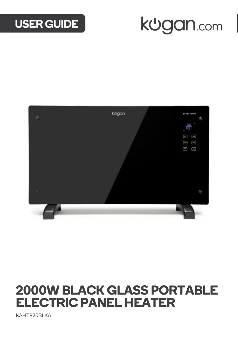 Page 1 de la notice Manuel utilisateur Kogan KAHTP20BLKA
