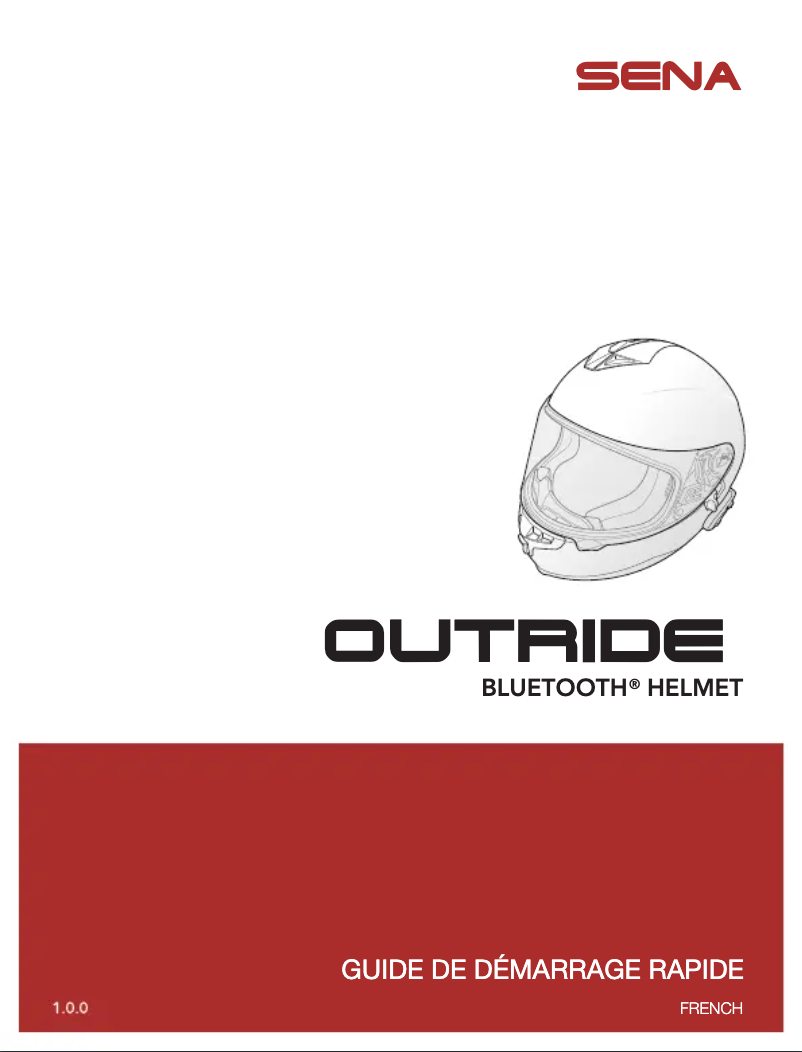 Page 1 de la notice Guide de démarrage rapide Sena Outride