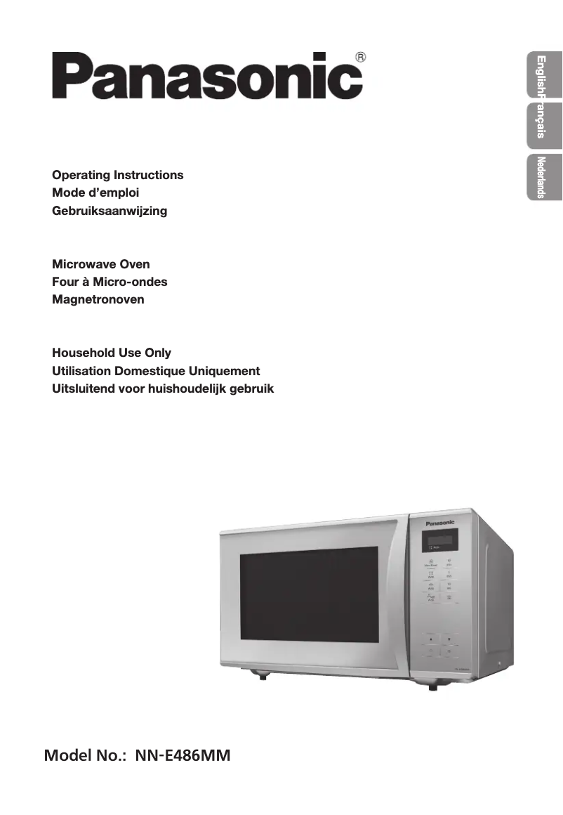 Page 1 de la notice Manuel utilisateur Panasonic NN-E486MM