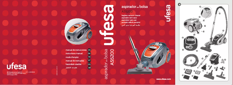 Image de la première page du manuel de l'appareil AS5200