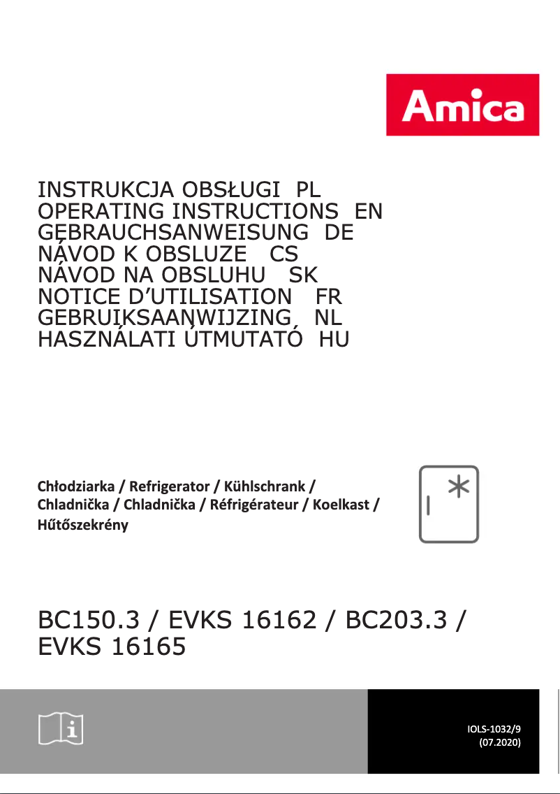 Image de la première page du manuel de l'appareil BC211.4