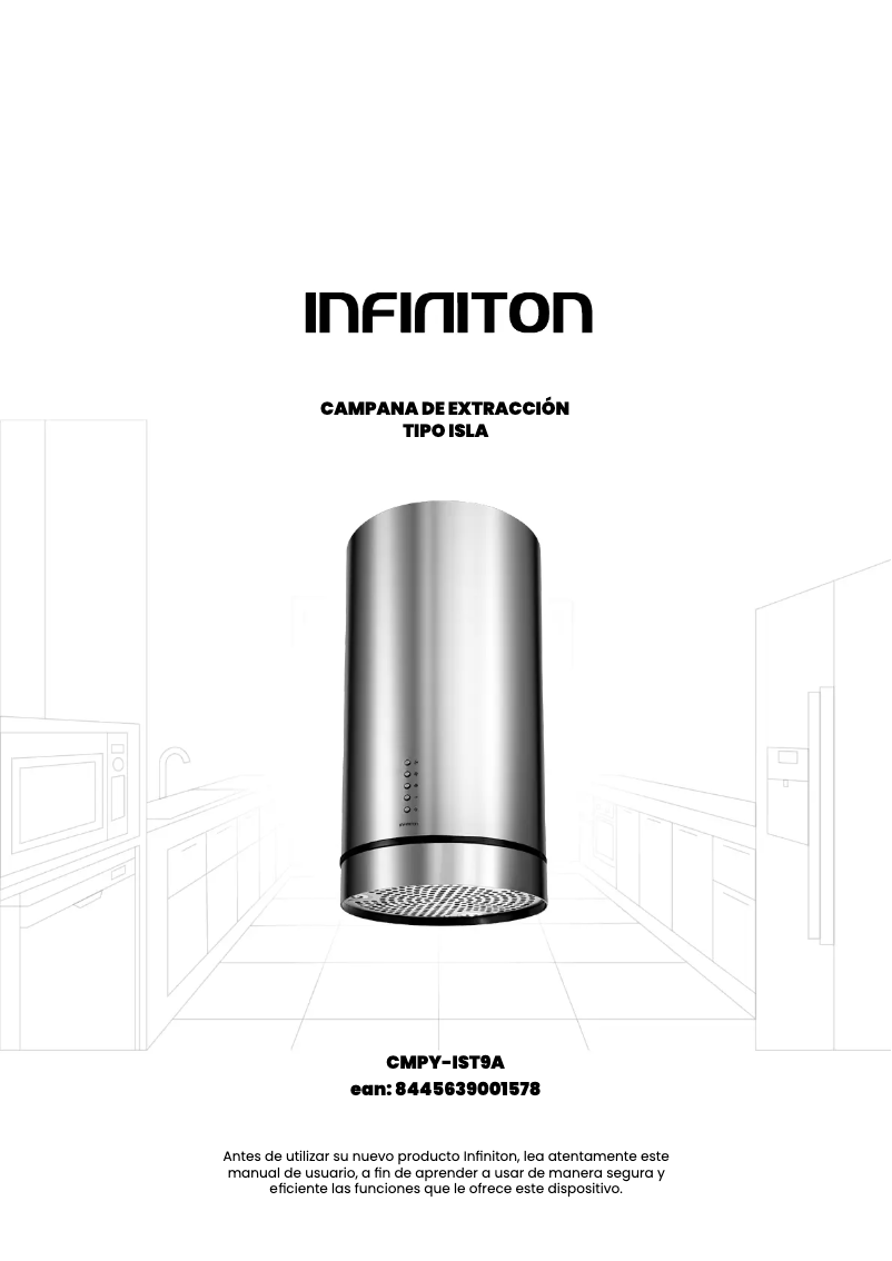 Page 1 de la notice Manuel utilisateur Infiniton CMPY-IST9A