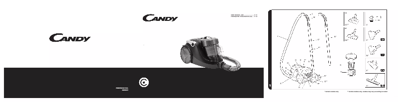 Page n°1 - Manuel utilisateur Candy CAF1014 019