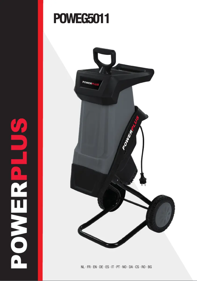 Page 1 de la notice Manuel utilisateur PowerPlus POWEG5011
