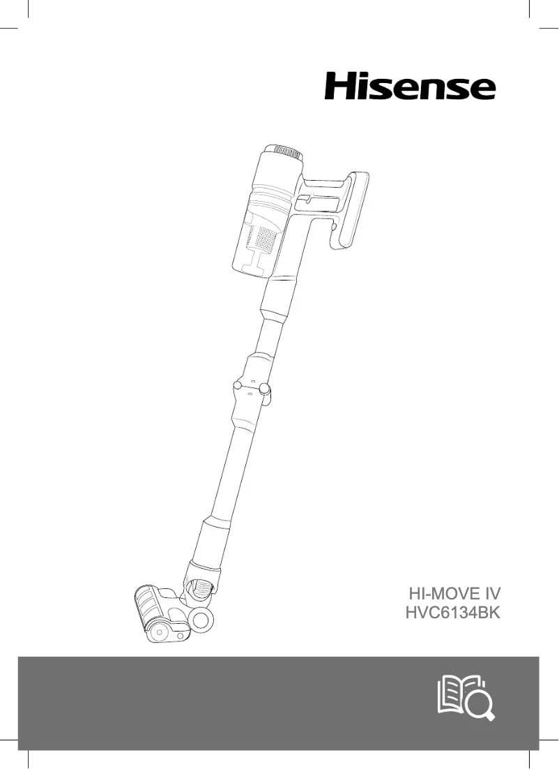 Page 1 of the manual User Manual Hisense HVC6134BK