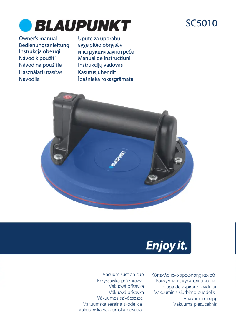 Page n°1 - Manuel utilisateur Blaupunkt SC5010