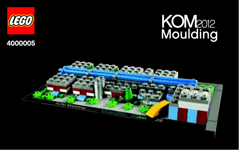 Page n°1 - Manuel utilisateur Lego Kornmarken Factory 2012