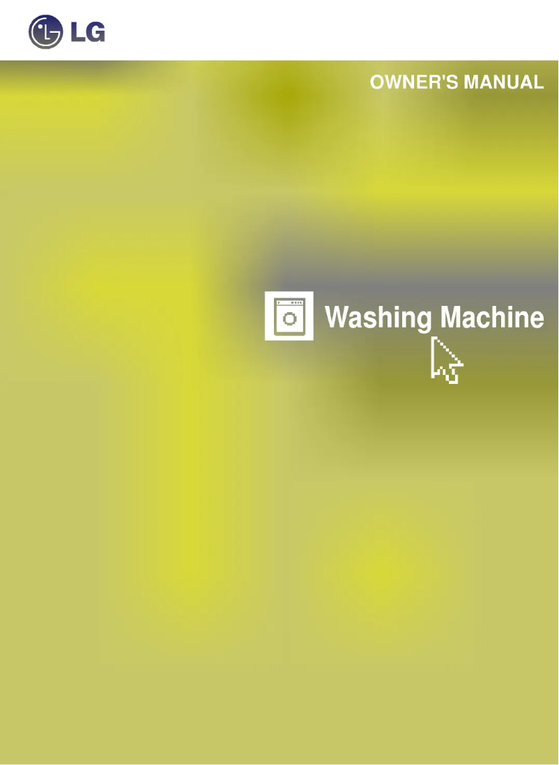 Página 1 del manual Manual de usuario LG WD-1042FH