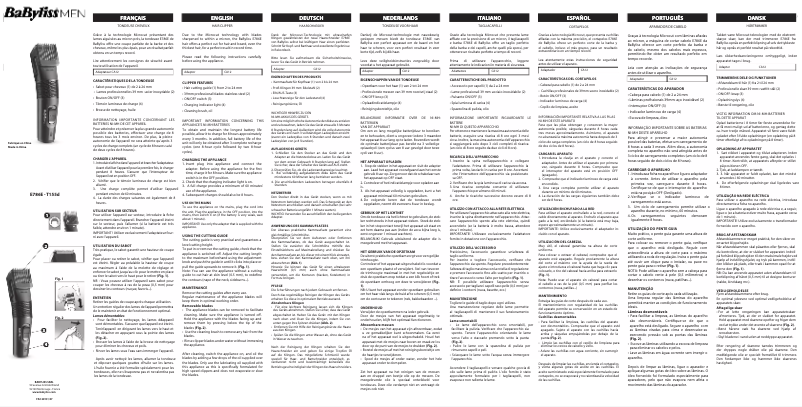 Image de la première page du manuel de l'appareil Smooth Boost 668E