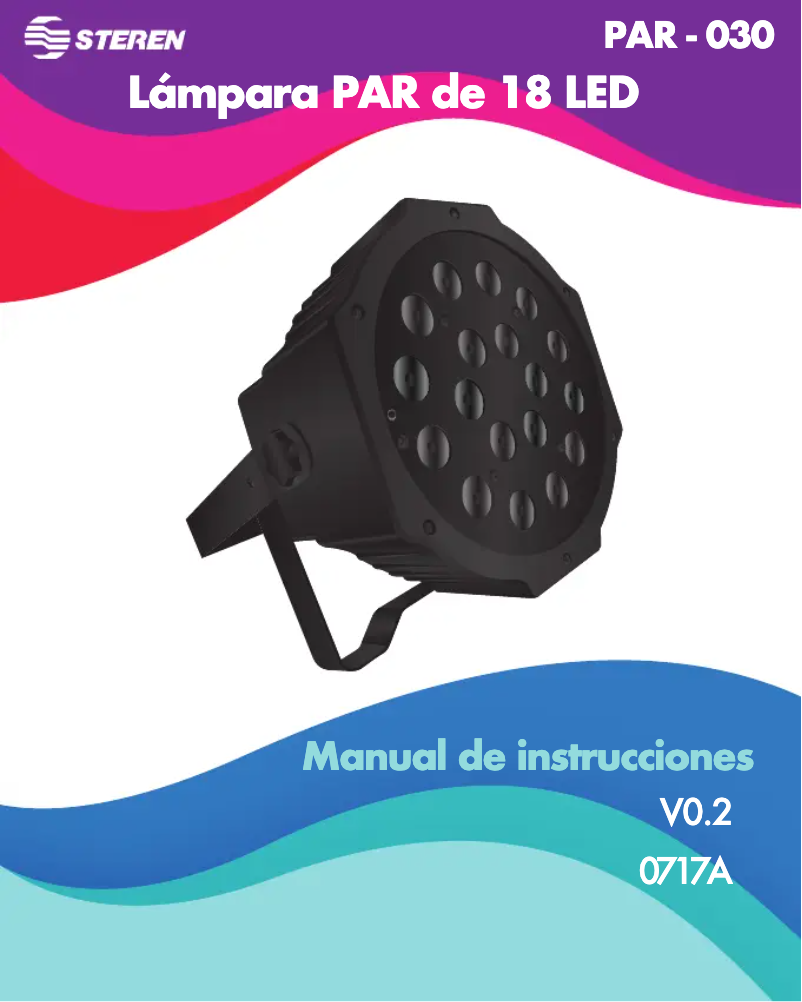 Page 1 de la notice Manuel utilisateur Steren PAR-030