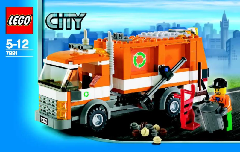 Page n°1 - Manuel utilisateur Lego City 7991
