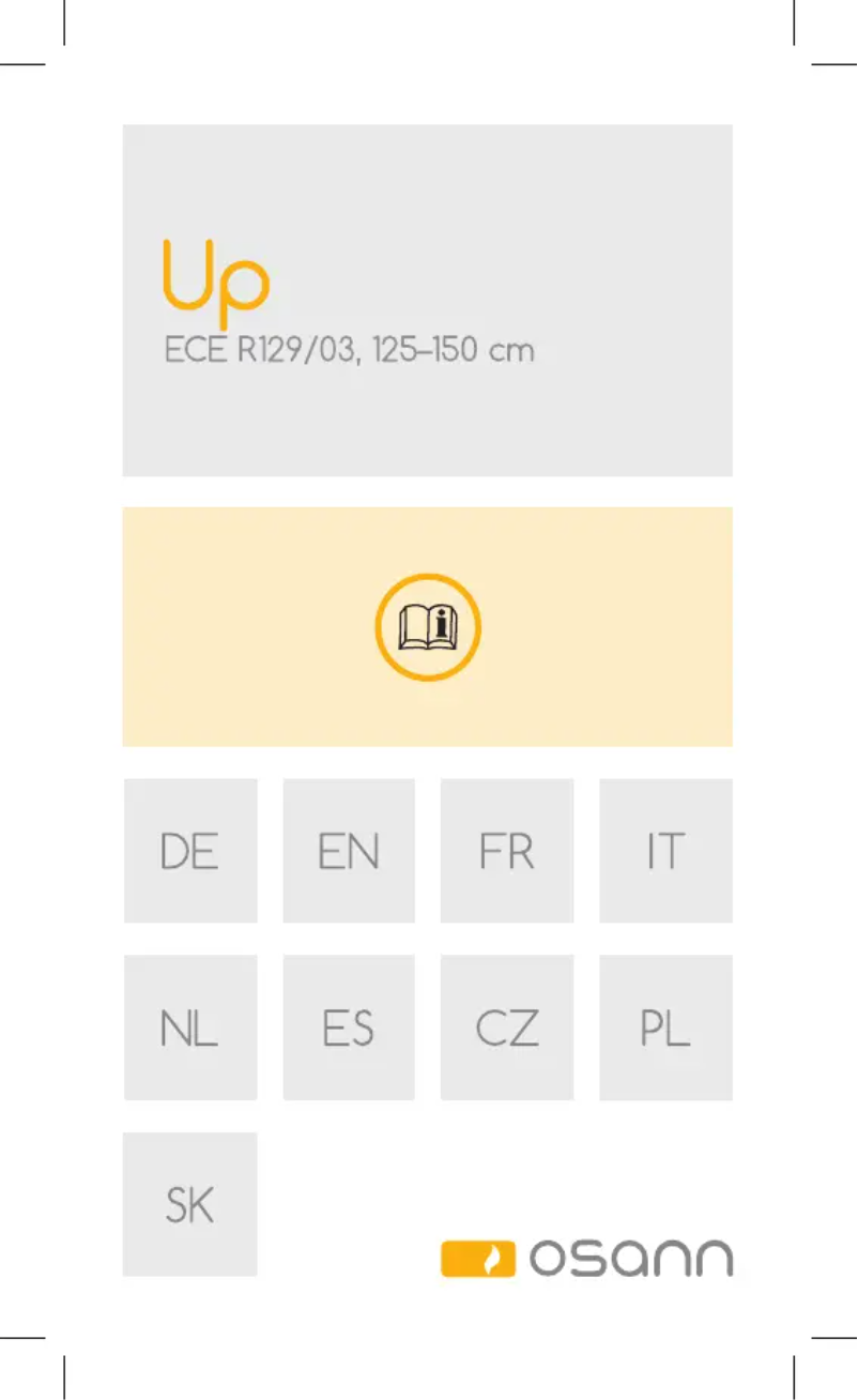 Page 1 de la notice Manuel utilisateur Osann Up