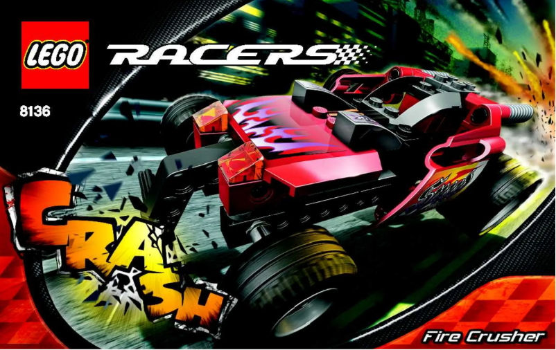 Page 1 de la notice Manuel utilisateur Lego Racers 8136