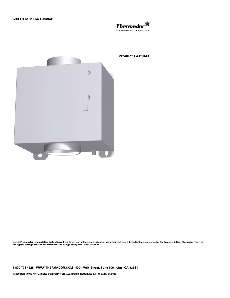 Image de la première page du manuel de l'appareil VTI610W