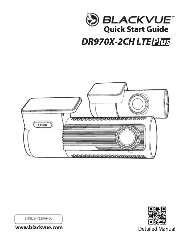 Image de la première page du manuel de l'appareil DR970X-2CH LTE Plus