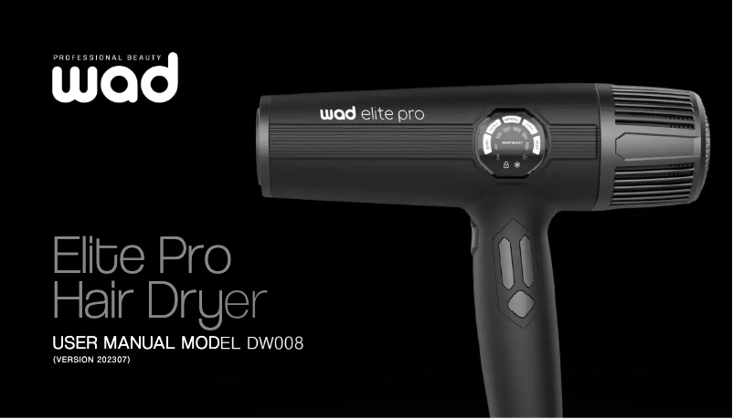 Page n°1 - Manuel utilisateur WAD Elite Pro