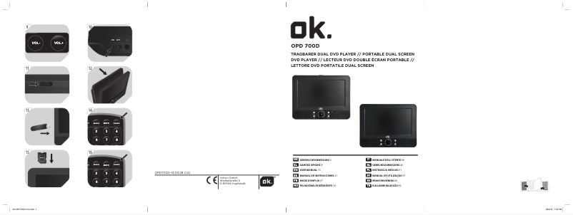 Image de la première page du manuel de l'appareil OPD 700D