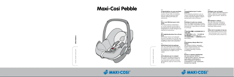 Page n°1 - Manuel utilisateur Trust Pebble