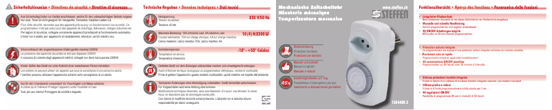 Page 1 de la notice Manuel utilisateur Steffen 1204488