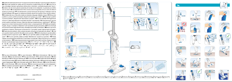 Page n°1 - Manuel utilisateur Rowenta Steam Power RY6597