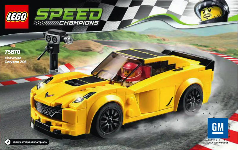 Image de la première page du manuel de l'appareil Speed Champions 75870