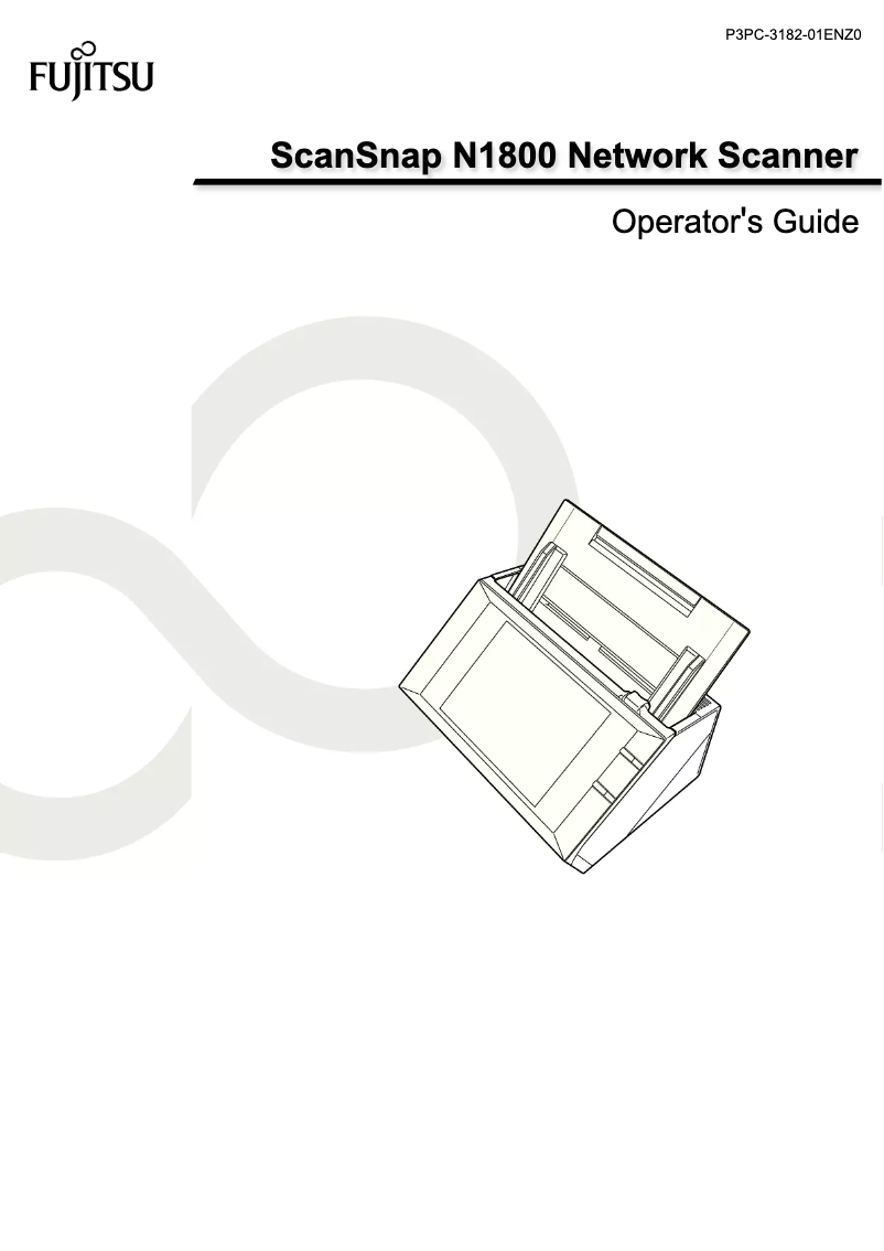 Page 1 de la notice Manuel utilisateur Fujitsu ScanSnap N1800