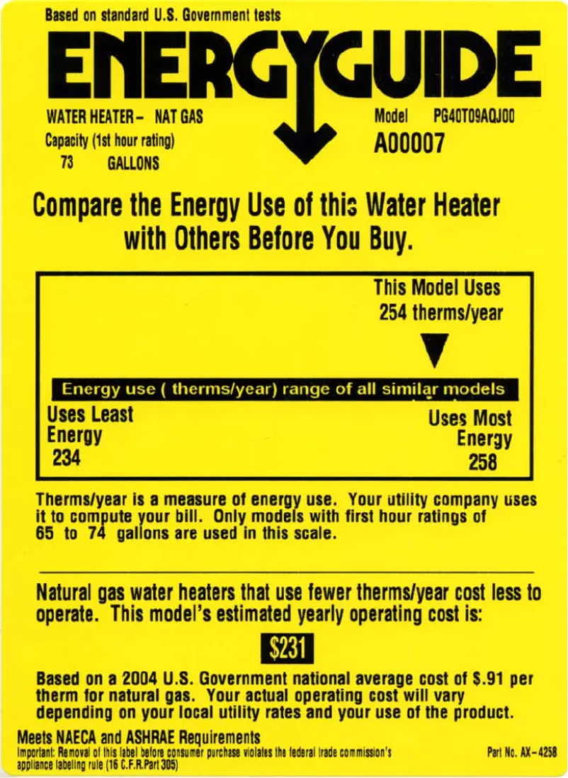 Image de la première page du manuel de l'appareil PG40T09AQJ00