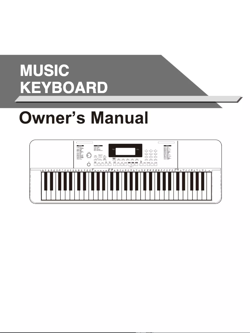 Page 1 de la notice Manuel utilisateur Medeli IK100