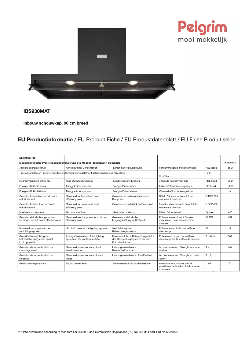 Image de la première page du manuel de l'appareil IBS930MAT