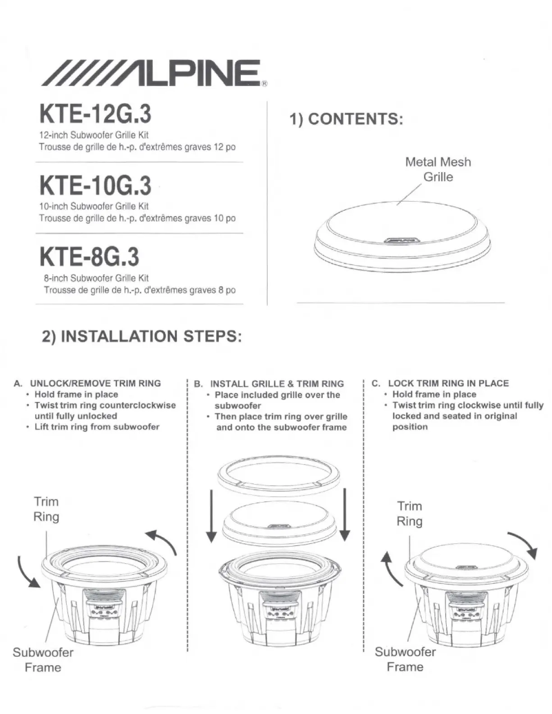 Image de la première page du manuel de l'appareil KTE-12G.3