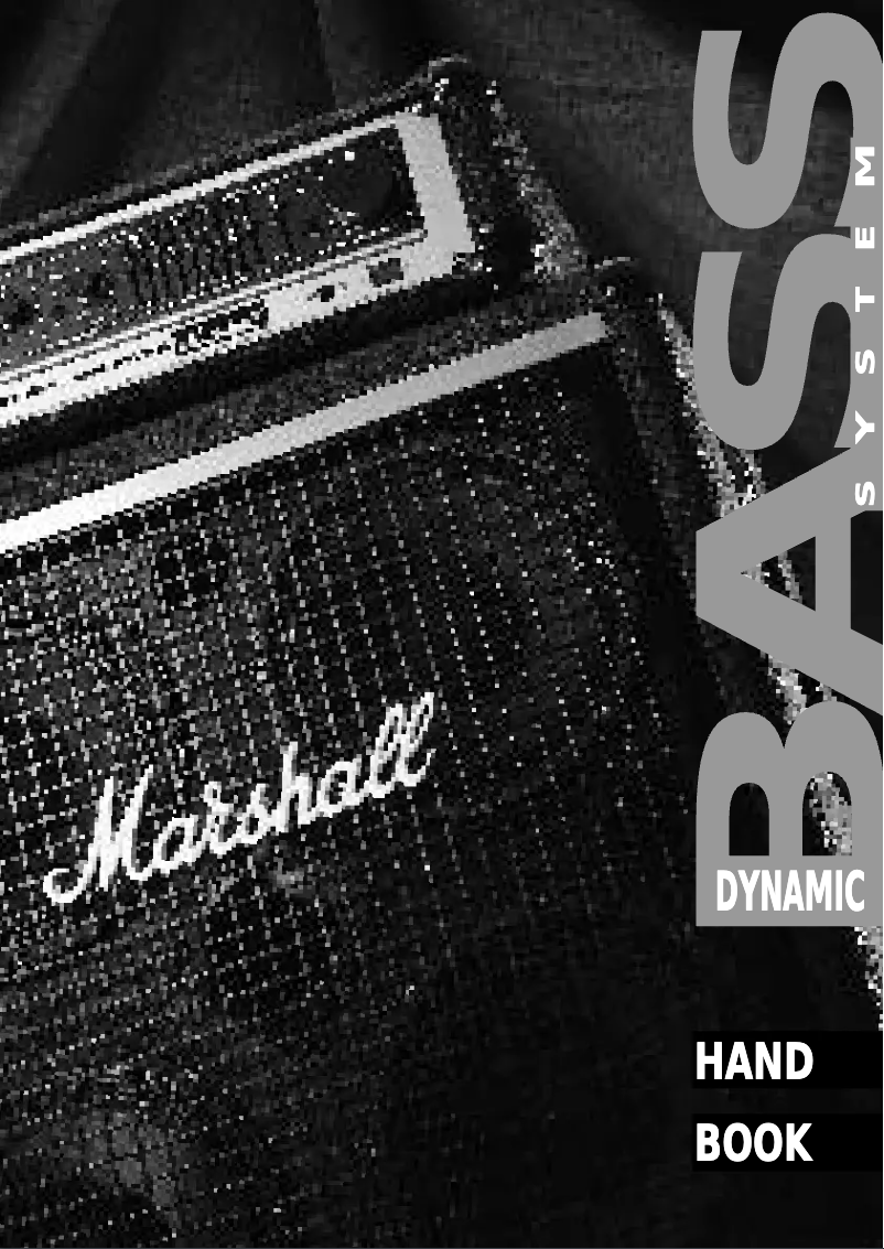 Page n°1 - Manuel utilisateur Marshall DBS 7400