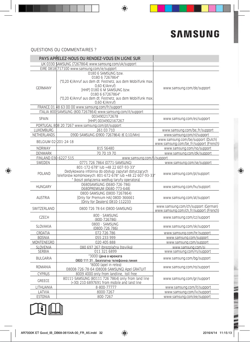 Page n°1 - Manuel utilisateur Samsung AR24KSWNAWKXEU