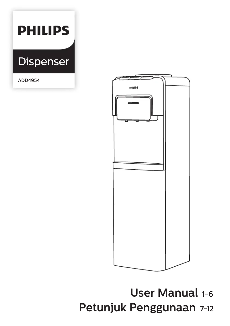 Page n°1 - Manuel utilisateur Philips ADD4954