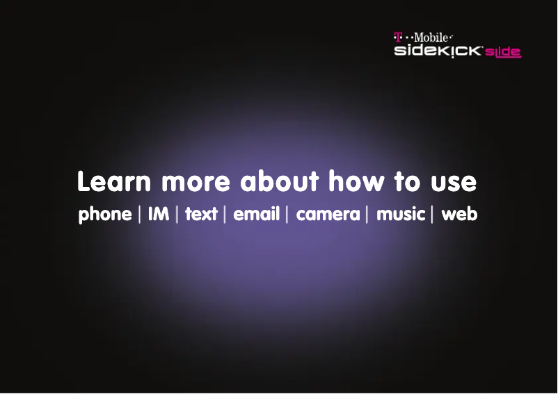Page 1 de la notice Manuel utilisateur Motorola Q700 Hiptop Slide