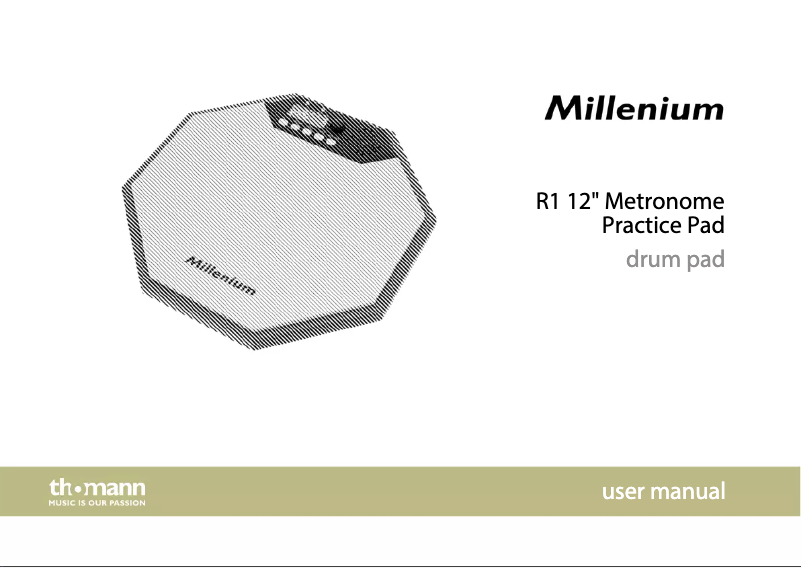 Image de la première page du manuel de l'appareil R1