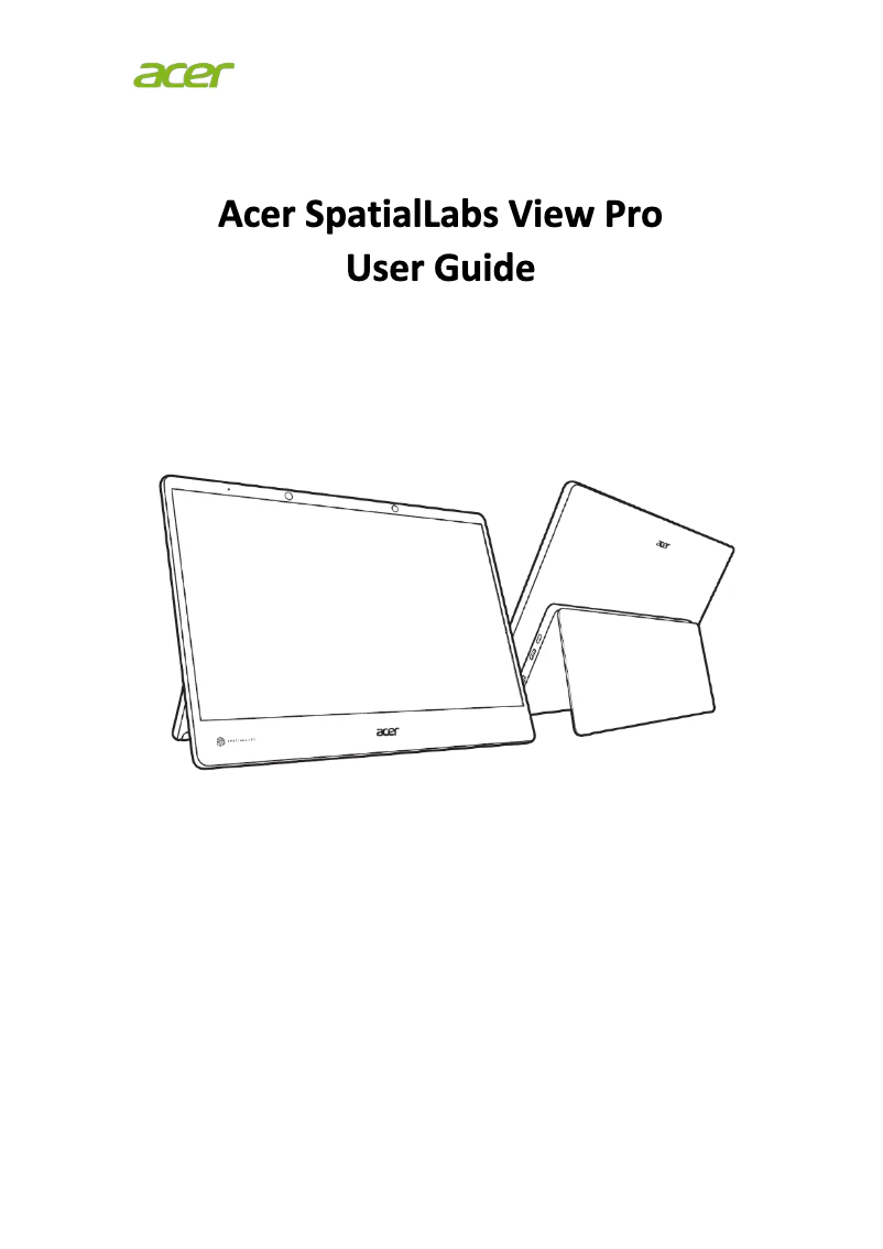 Page n°1 - Manuel utilisateur Acer P215H