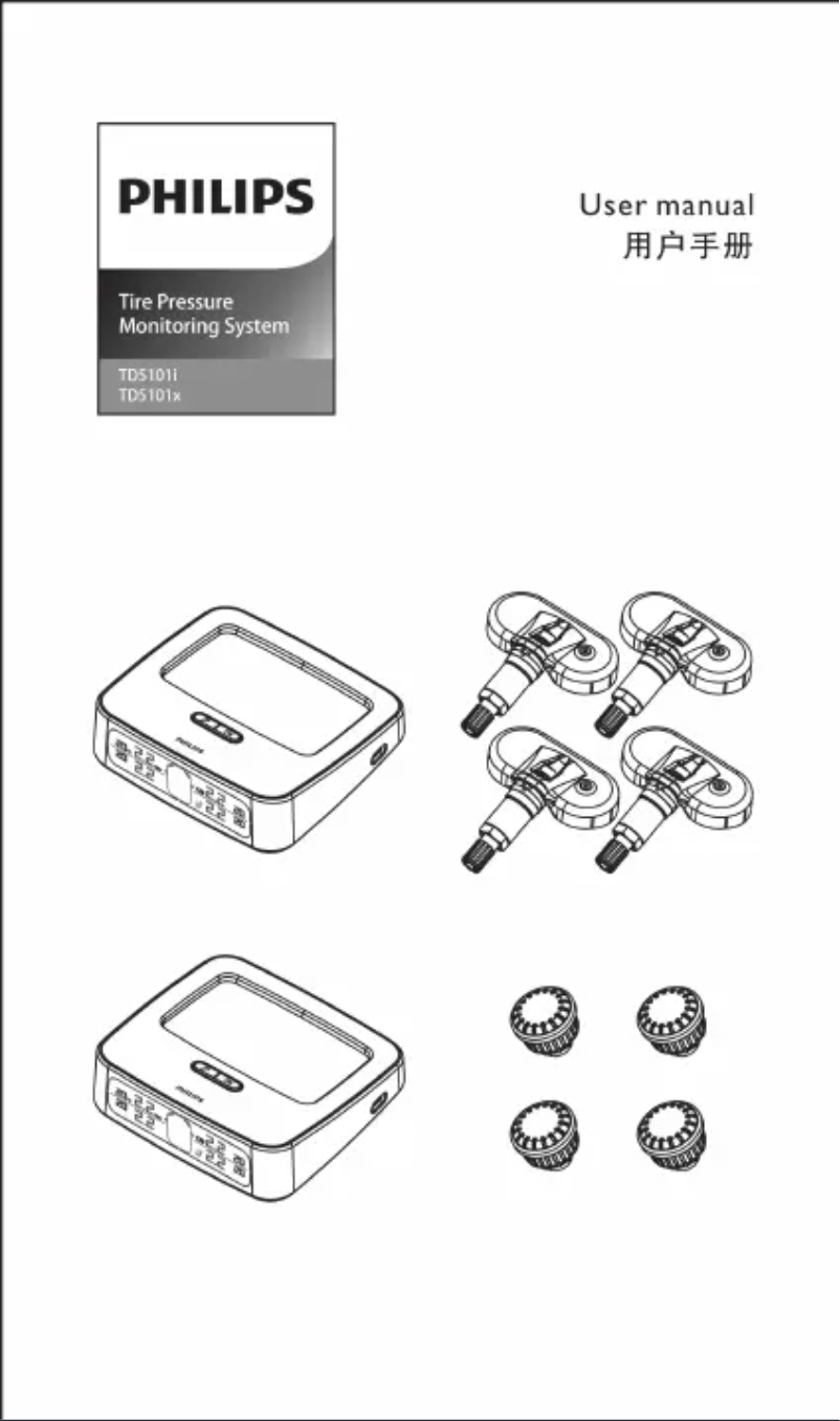Image de la première page du manuel de l'appareil TD5101X