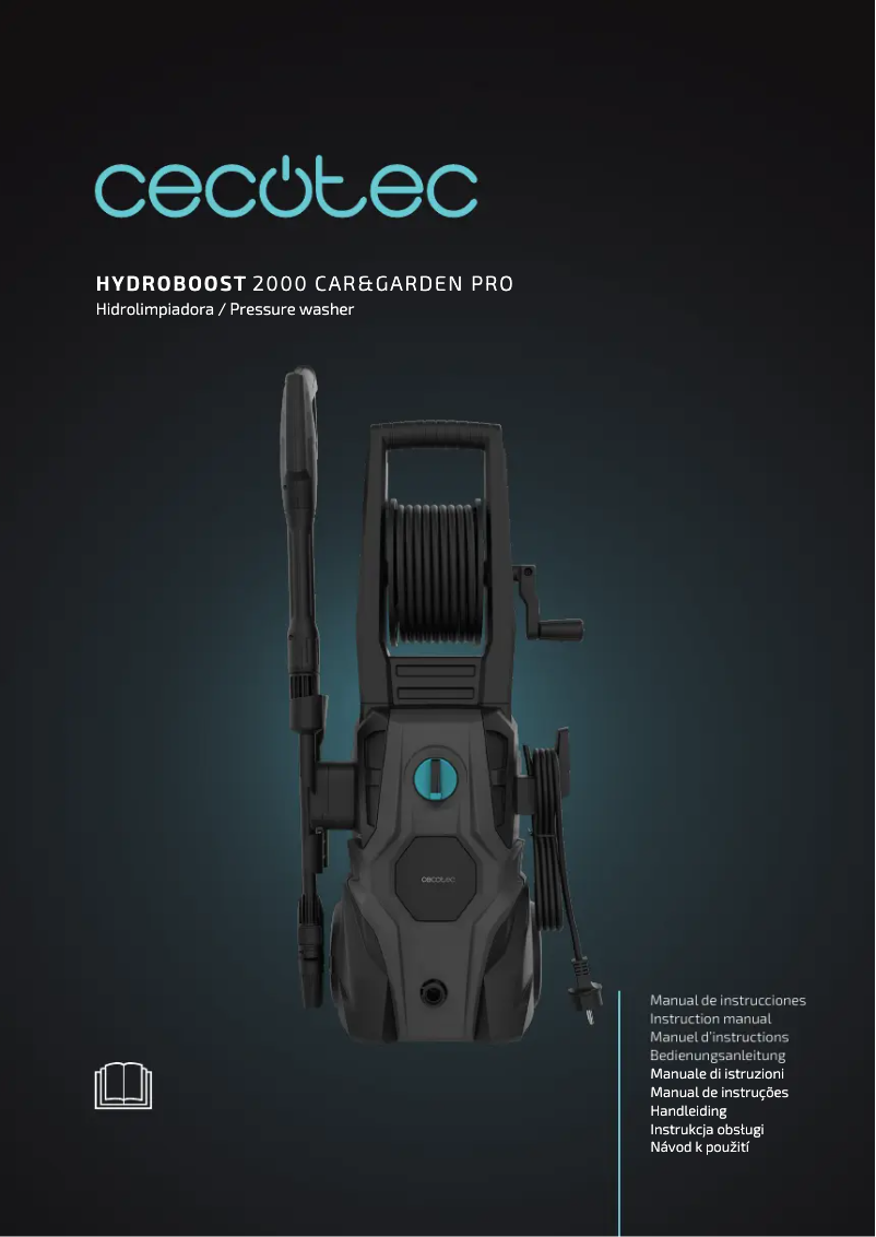 Image de la première page du manuel de l'appareil HydroBoost 2000 Car&Garden Pro