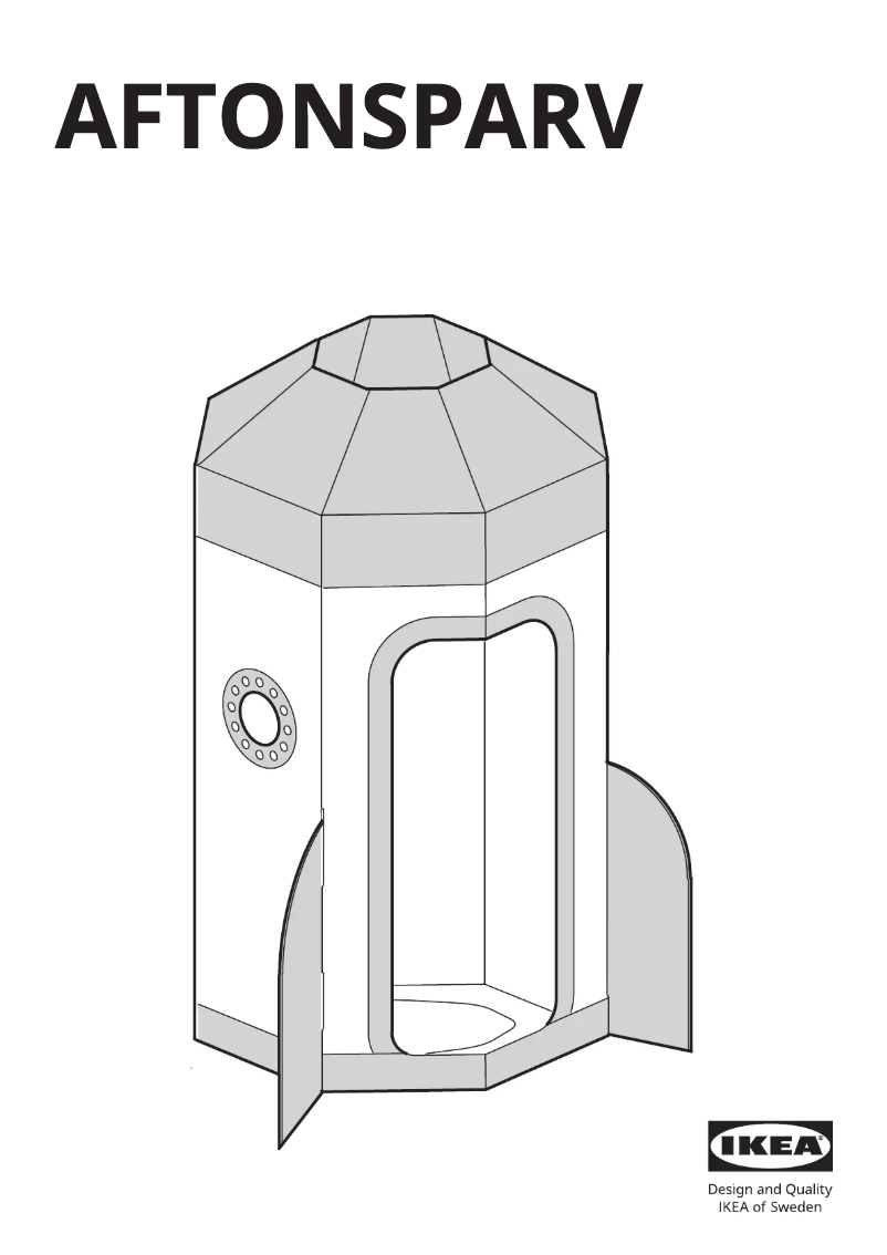 Image de la première page du manuel de l'appareil AFTONSPARV 005.564.62