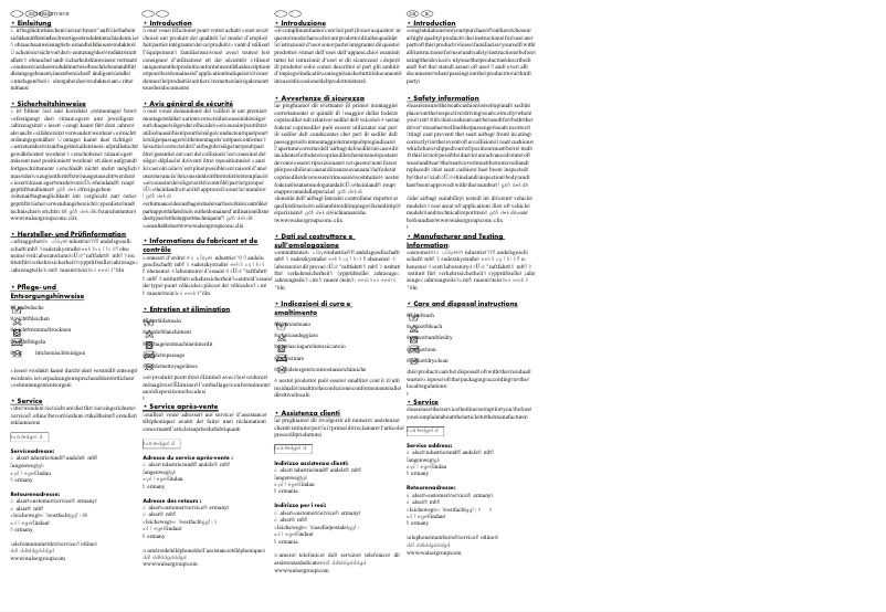 Page 1 de la notice Manuel utilisateur Ultimate Speed IAN 77596