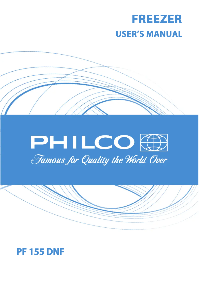 Page 1 de la notice Manuel utilisateur Philco PF 155 DNF