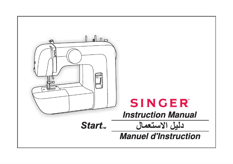 Page 1 de la notice Manuel utilisateur Singer Start 1304