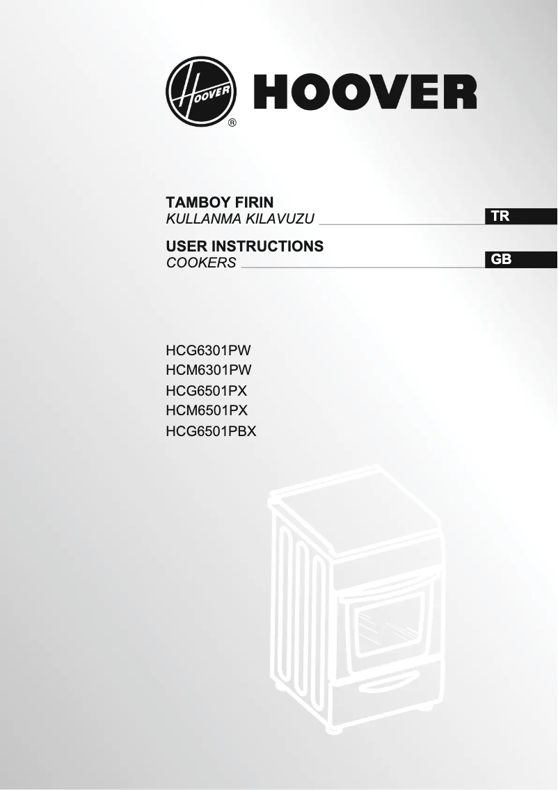 Page n°1 - Manuel utilisateur Hoover HCM6301PW