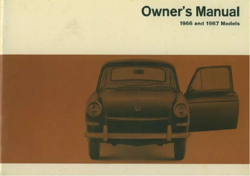 First page image of the manual for Squareback Sedan (1966)