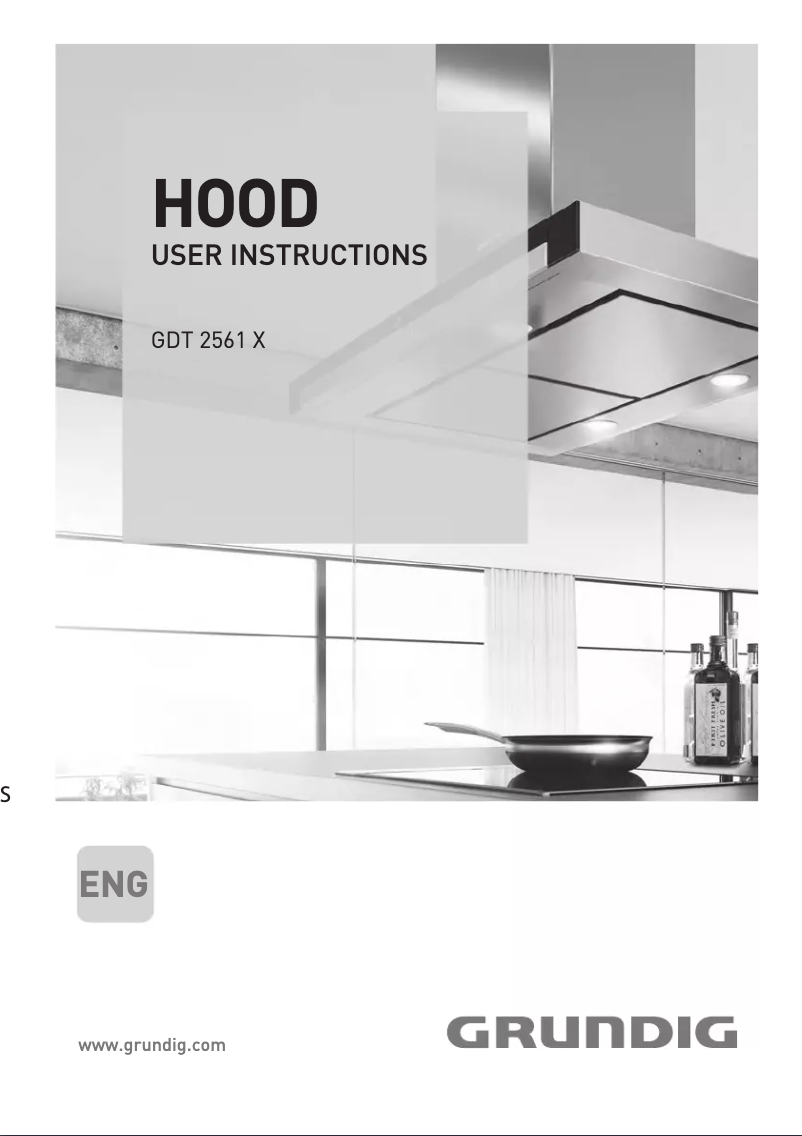 Page n°1 - Manuel utilisateur Grundig GDT2561X