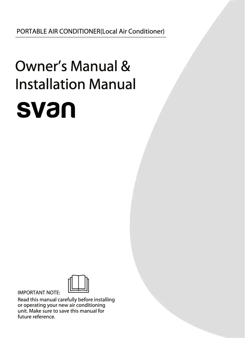Page 1 de la notice Manuel utilisateur SVAN SVAN092PF